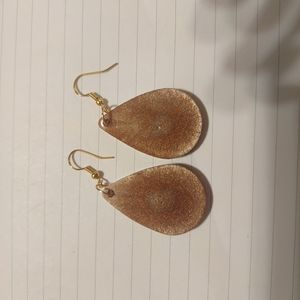 Custom teardrop earrings